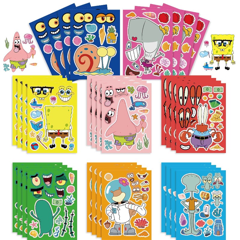 Kids Education Product - SpongeBob SquarePants Interactive Educational Jigsaw Puzzle