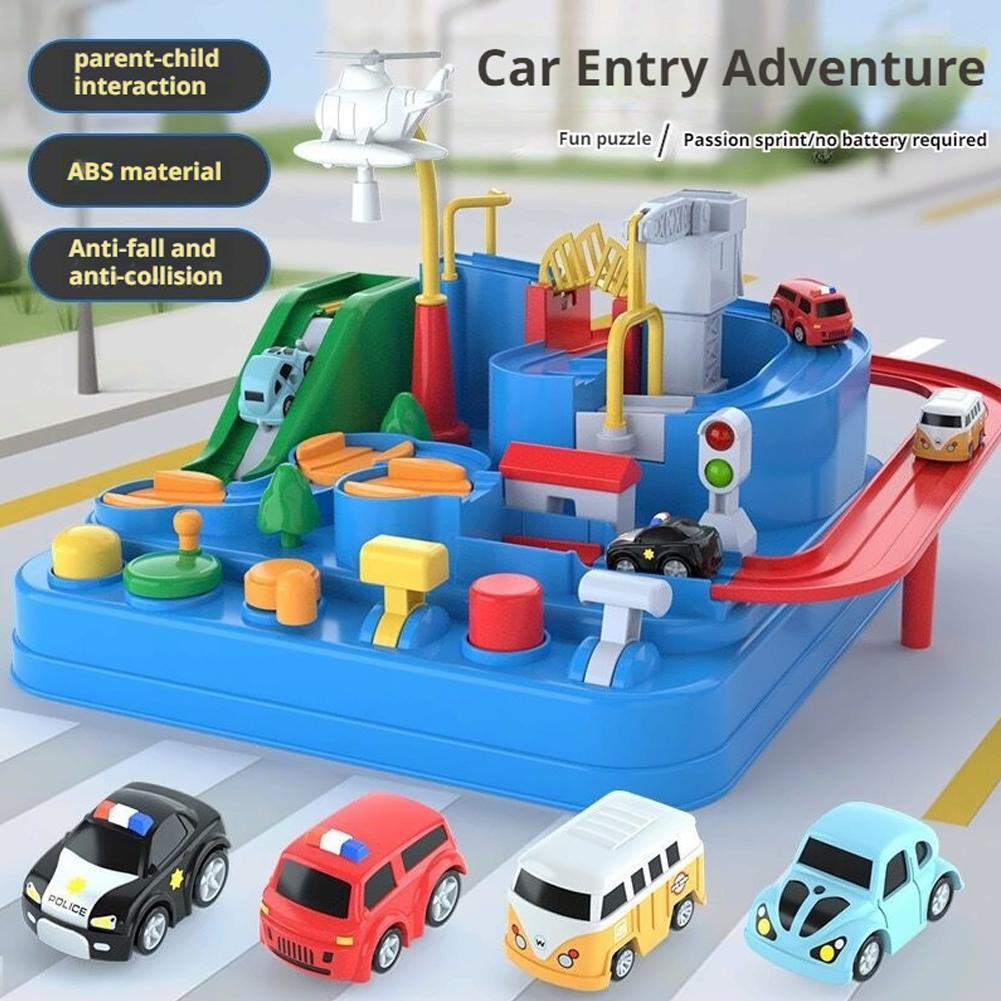 Kids Education Product - Racing Rail Car Model Train Track