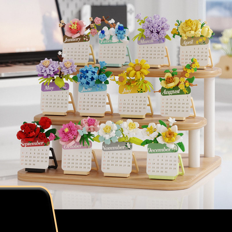 Kids Education Toy - 2026 Succulent Plant Building Blocks, 3D