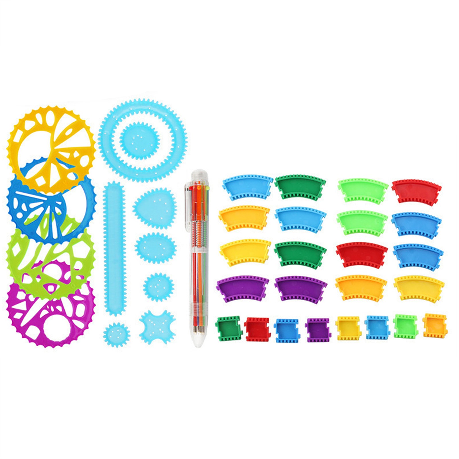 Colorful Spirograph Set Kids M - Kids Education Drawing review and price