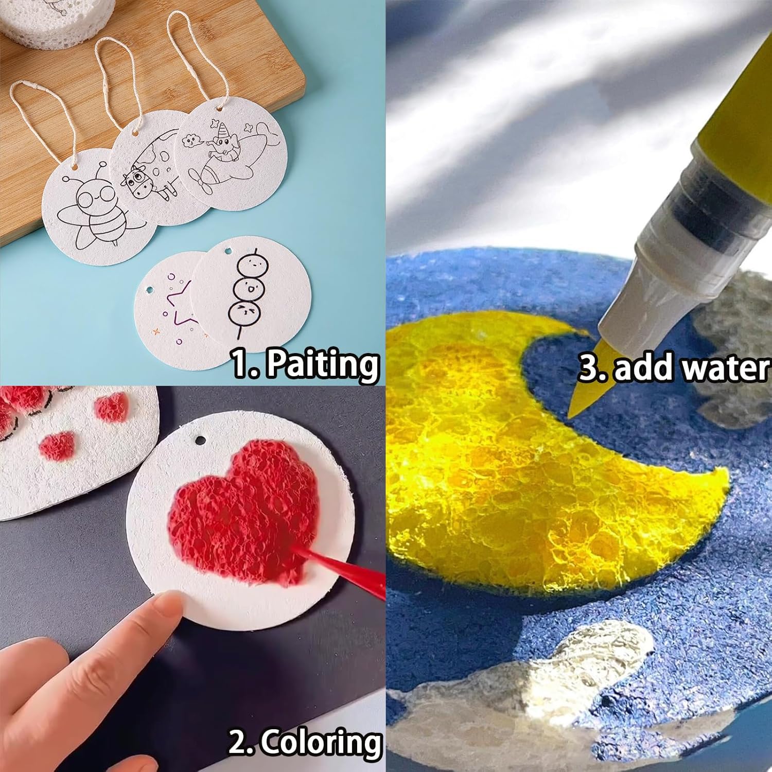 3D Puffy Foam Texture Painting - Kids Education Drawing review and price