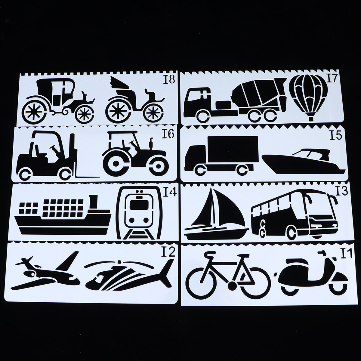 32 Pcs Hollow Painting Templat - Kids Education Template review and price