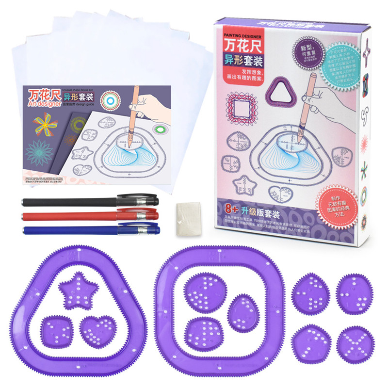 Funny Spirograph Drawing Toys  - Kids Education Template review and price