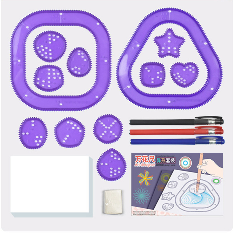 Funny Spirograph Drawing Toys  - Kids Education Template review and price