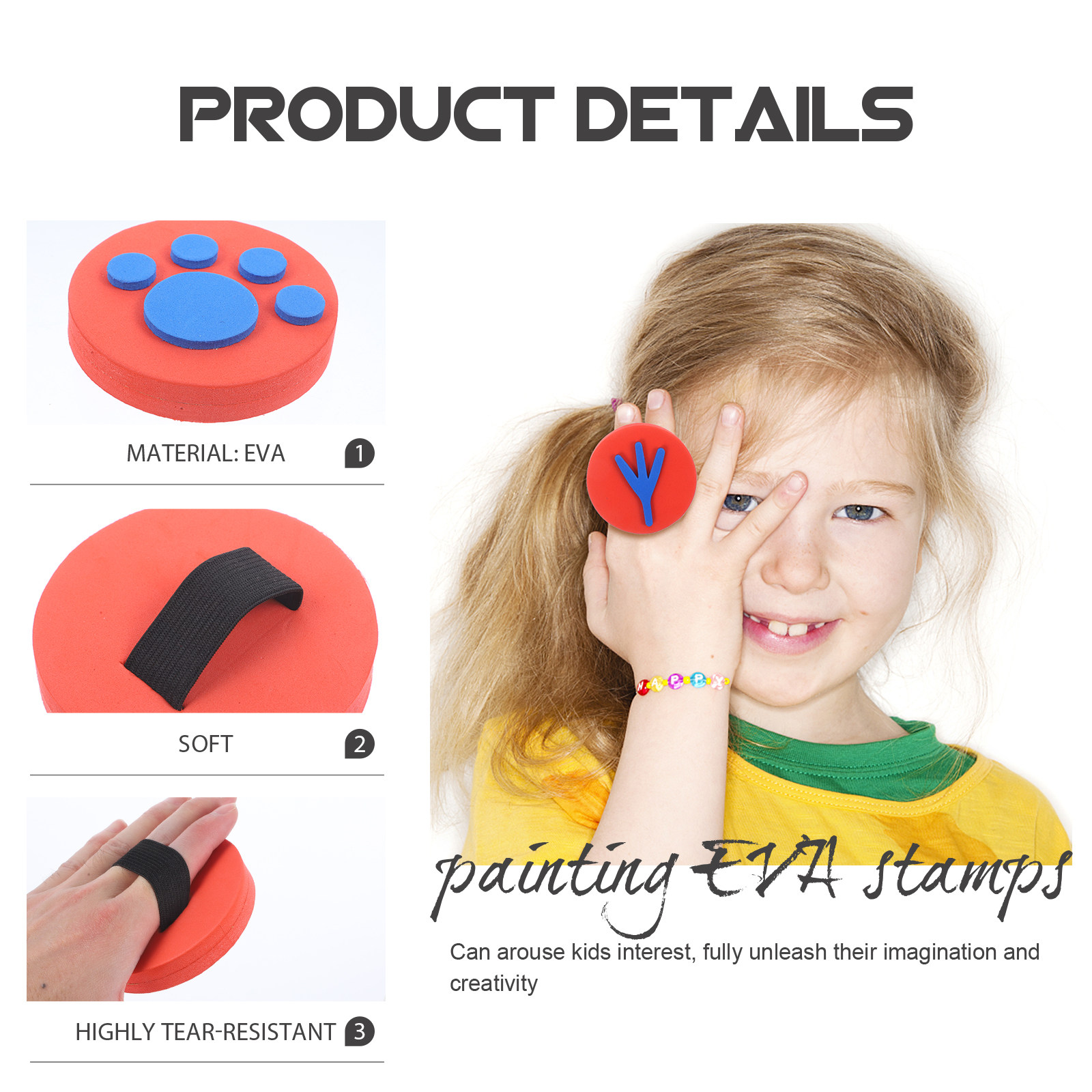 6Pcs Assorted Pattern Eva Kids - Kids Education Drawing review and price