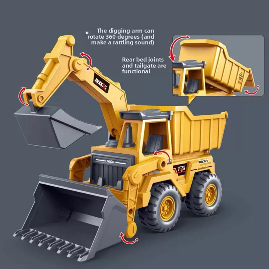 1pcs Excavator Truck Model Toy - Kids Education Product review and price