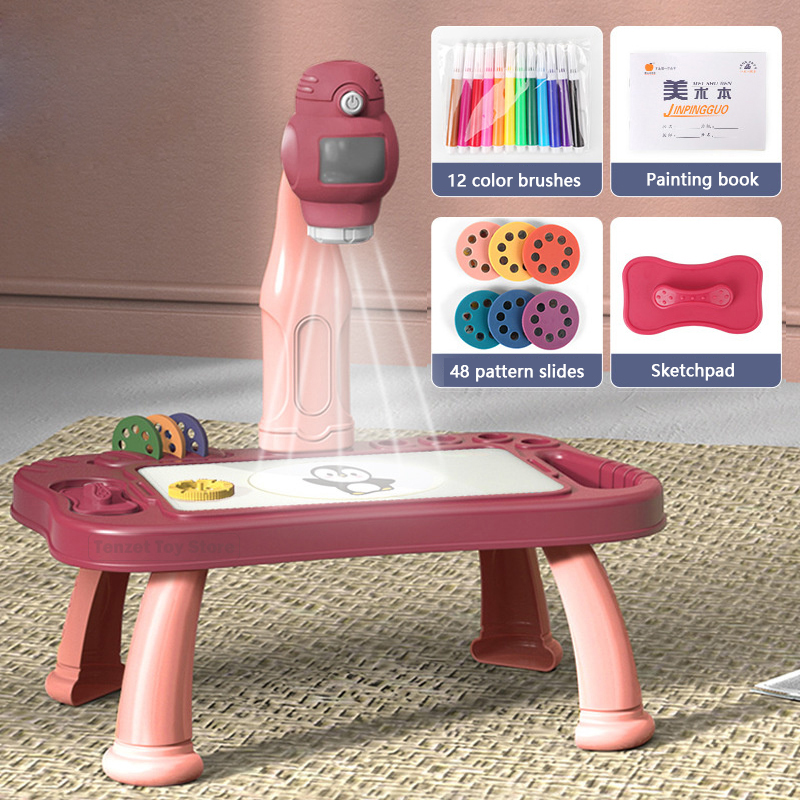 Smart Projector Kids Painting  - Kids Education Drawing review and price
