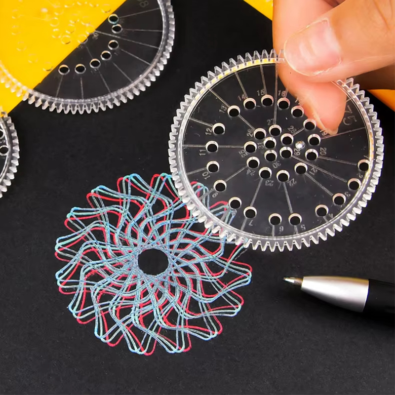 Funny Spirograph Drawing Toys  - Kids Education Template review and price