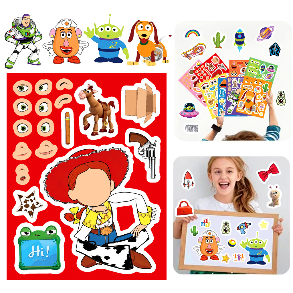 Toy Story 5 Make a Face Sticke - Online Educational Games For Kids review and price