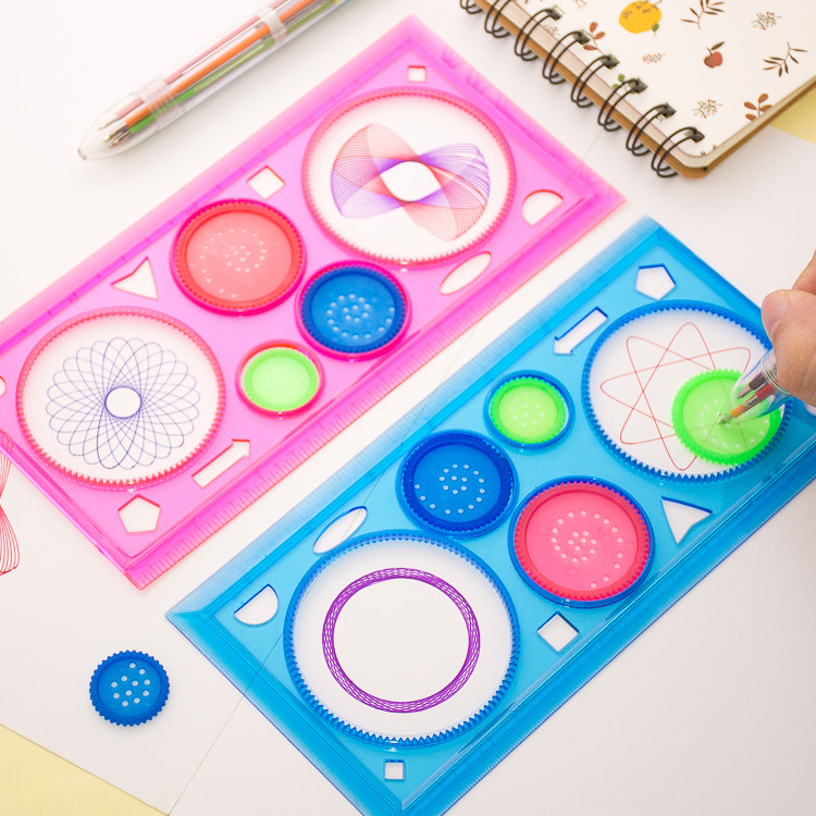 Geometry Spirograph Drawing St - Kids Education Template review and price