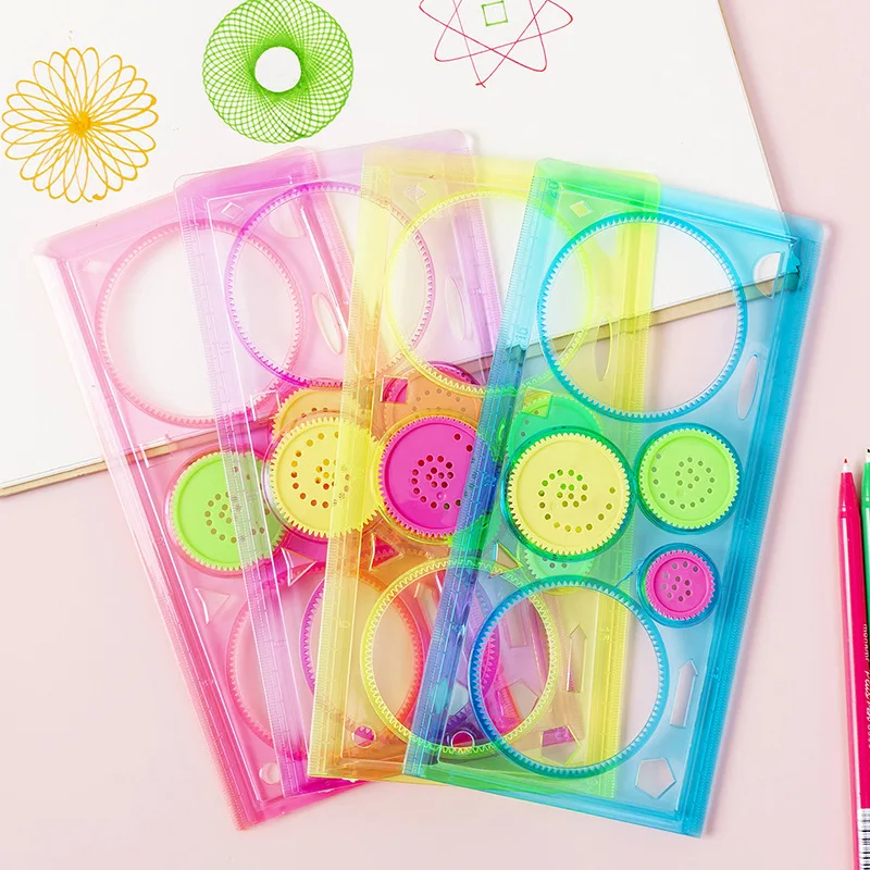 Geometry Spirograph Drawing St - Kids Education Template review and price