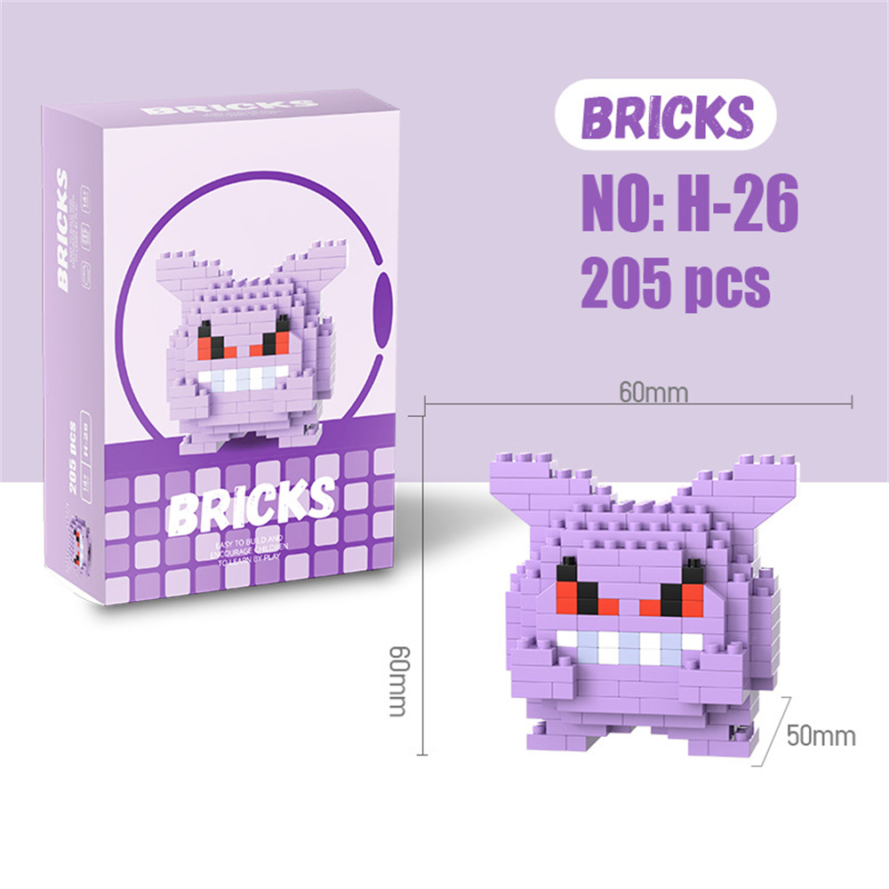 Pokemon Micro Building Blocks  - Online Educational Games For Kids review and price