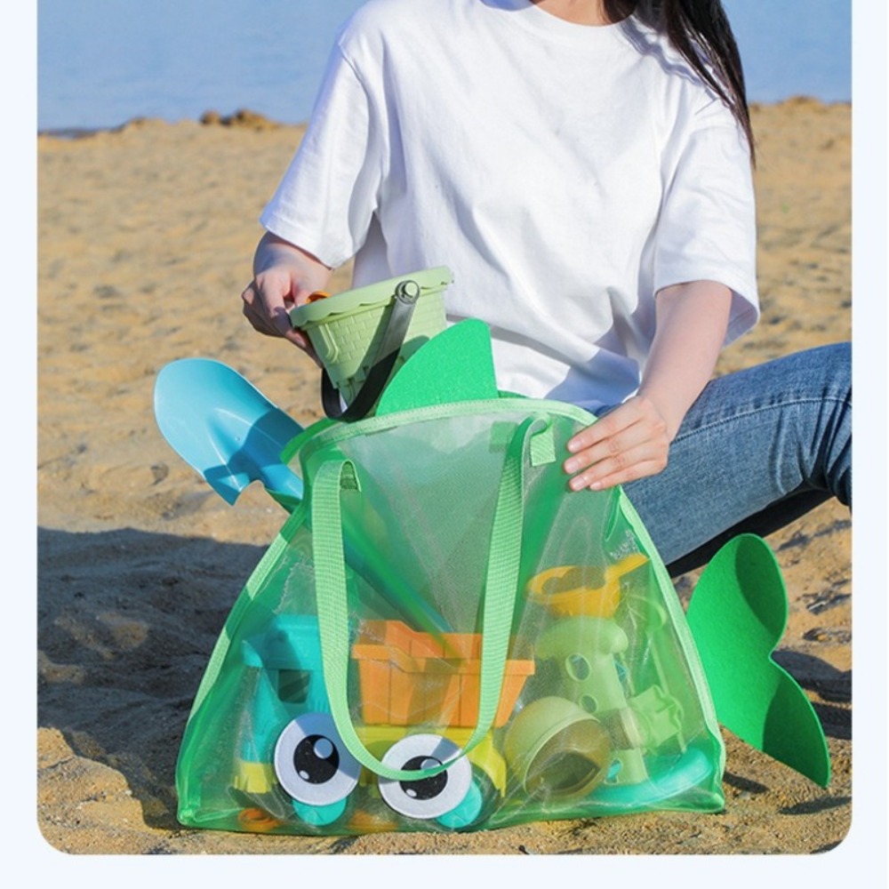 Kids Mesh Beach Bags Colorful  - Online Educational Games For Kids review and price