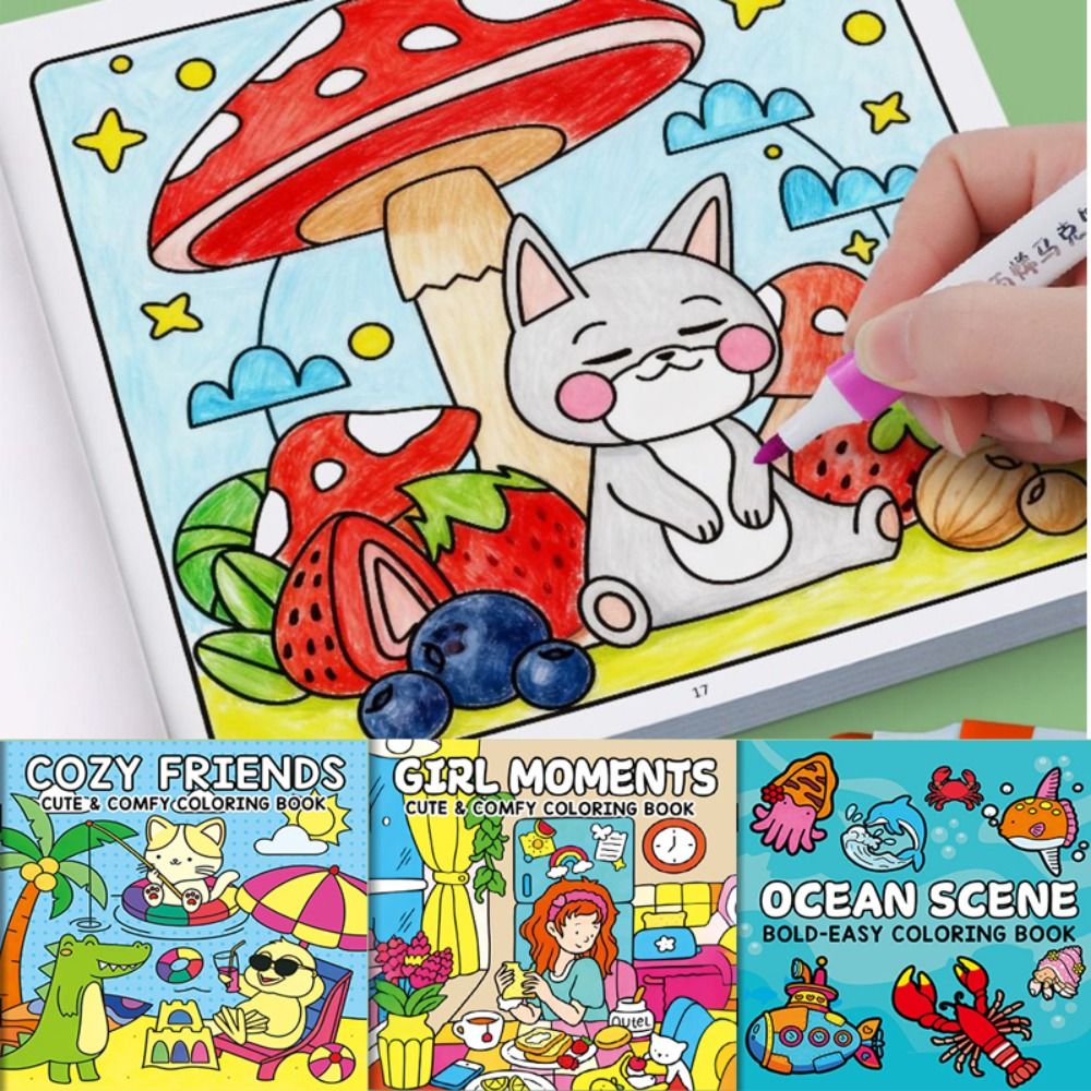 Creative DIY Coloring Book Edu - Kids Education Drawing review and price