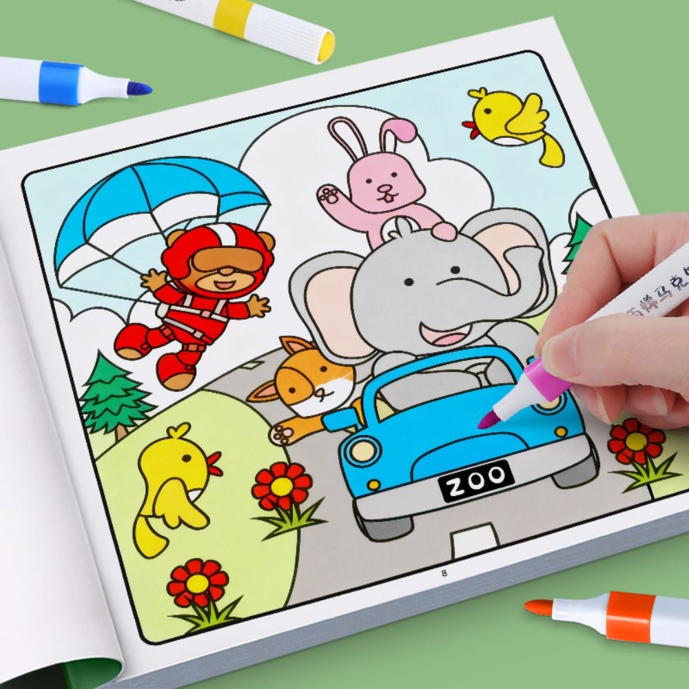 Creative DIY Coloring Book Edu - Kids Education Drawing review and price