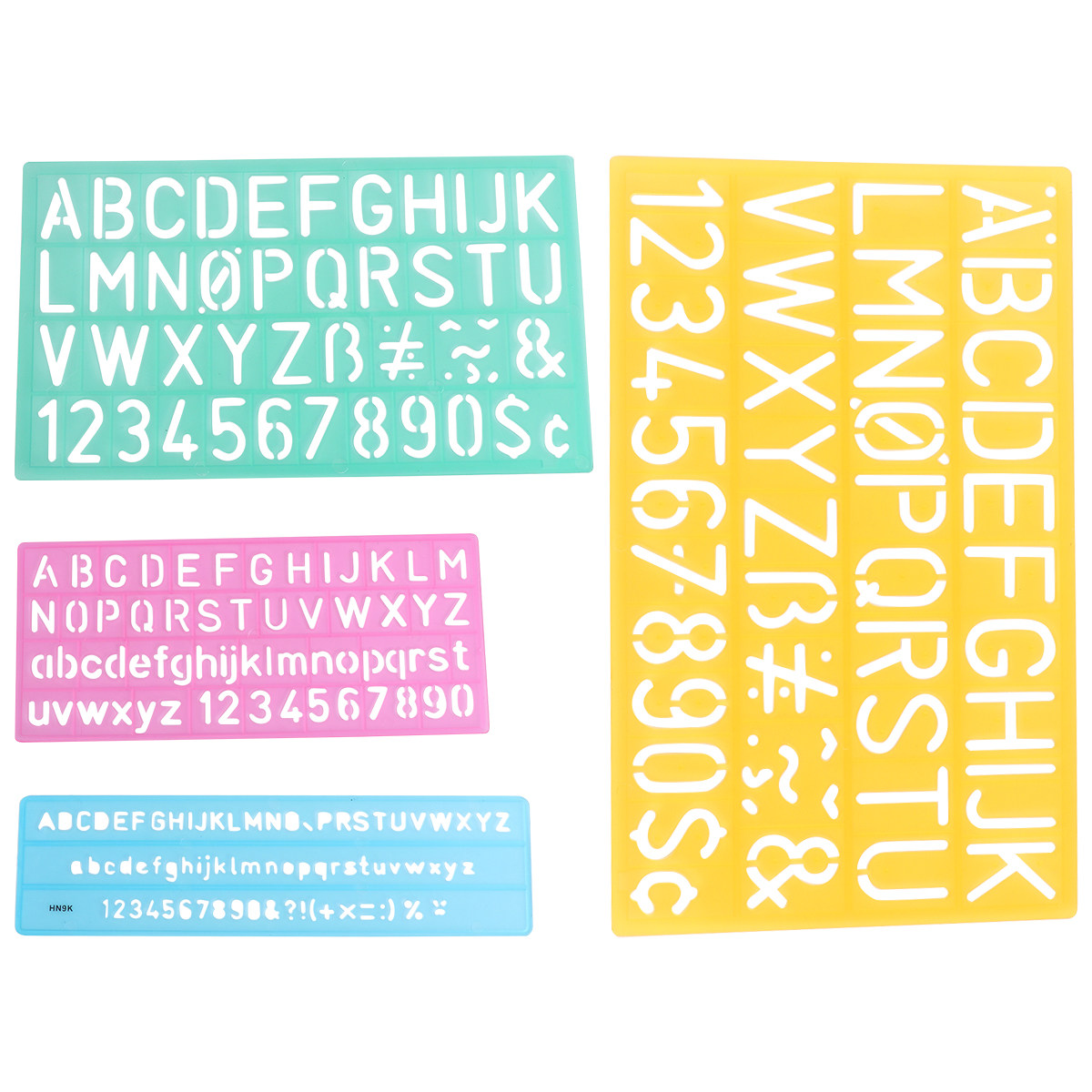 4Pcs Plastic Graffiti Rulers A - Kids Education Drawing review and price