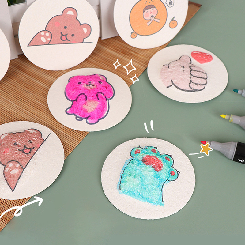 10Pcs 3D Magic Puffy Foam Text - Kids Education Drawing review and price