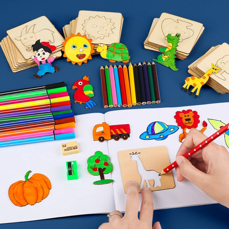 Kids Drawing Toys Montessori D - Kids Education Template review and price