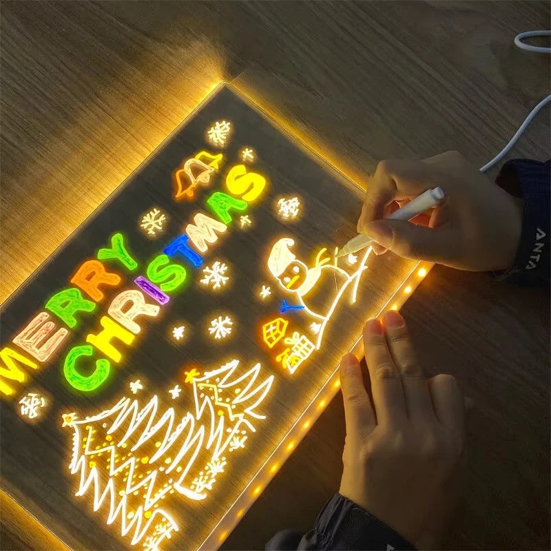 Magic Glow Kids Drawing Board: - Kids Education Drawing review and price
