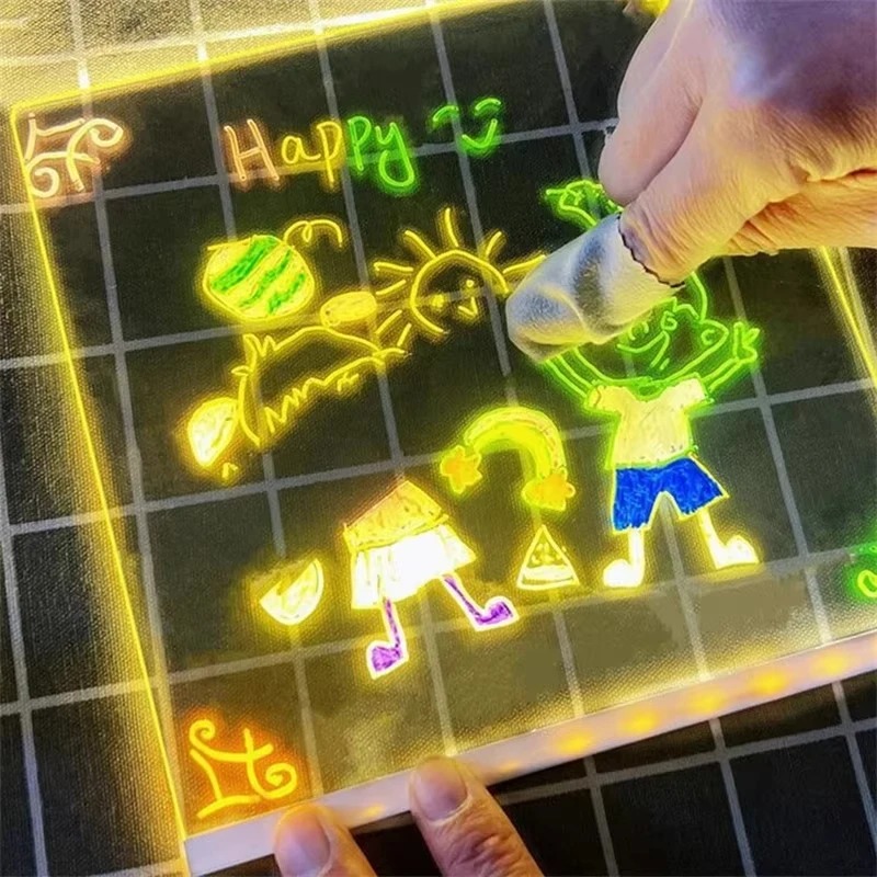 Magic Glow Kids Drawing Board: - Kids Education Drawing review and price