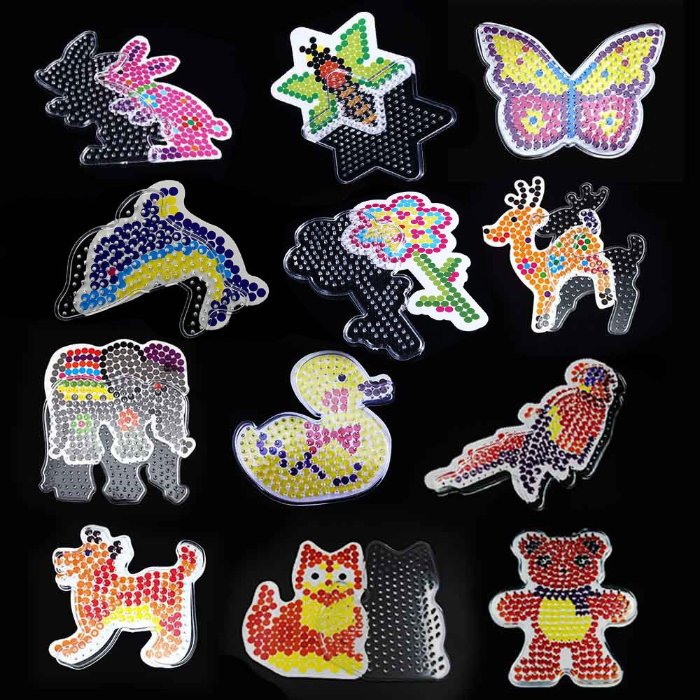 12 Pieces 5mm Hama Beads Templ - Kids Education Template review and price