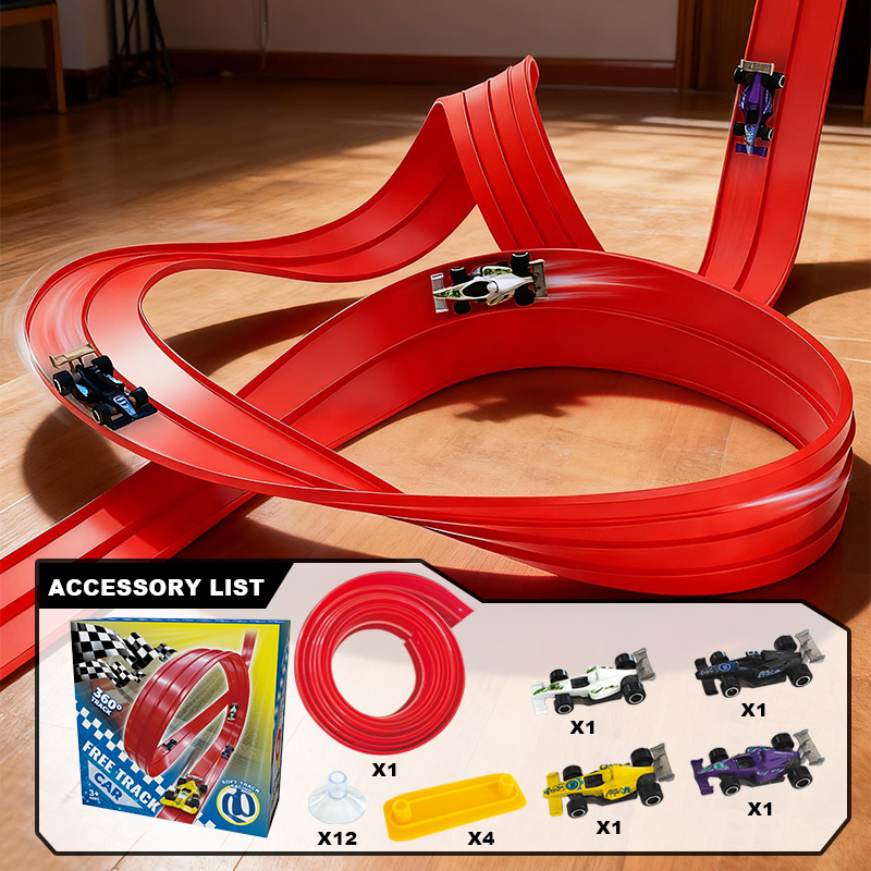 Free-assembly track car | Flex - Kids Education Product review and price