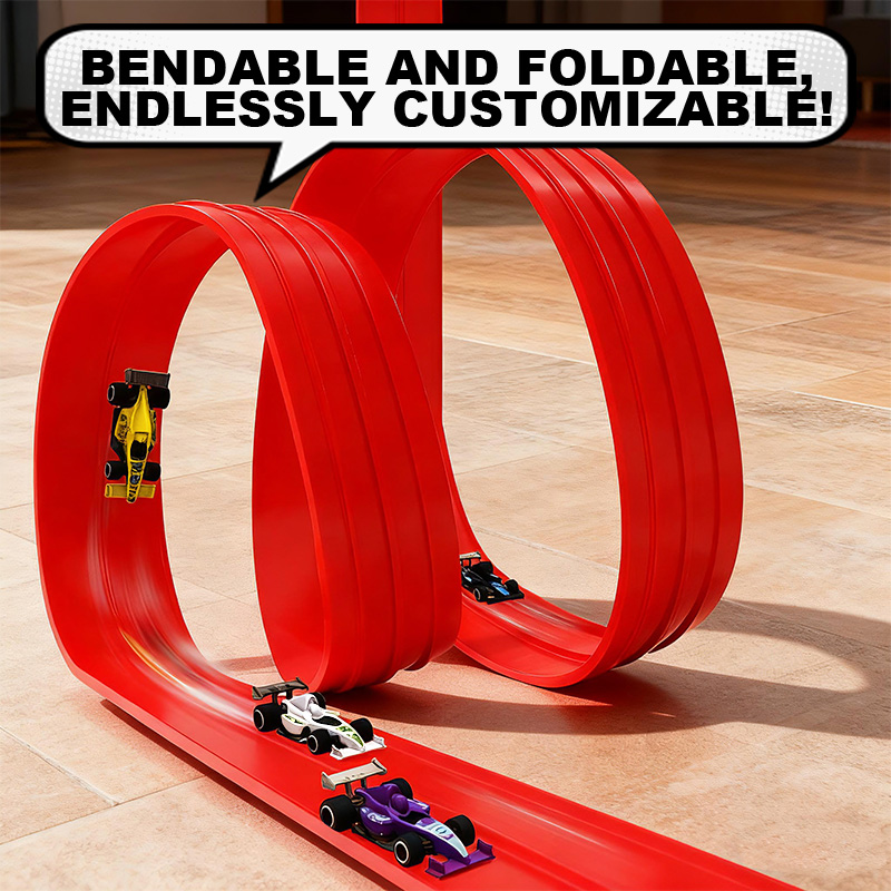 Free-assembly track car | Flex - Kids Education Product review and price