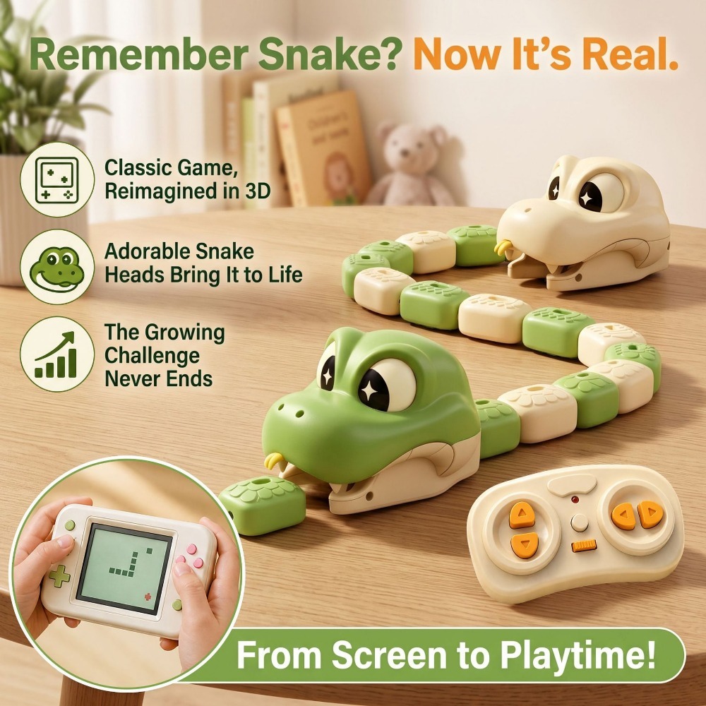 Remote Controlled Greedy Snake - Kids Education Product review and price