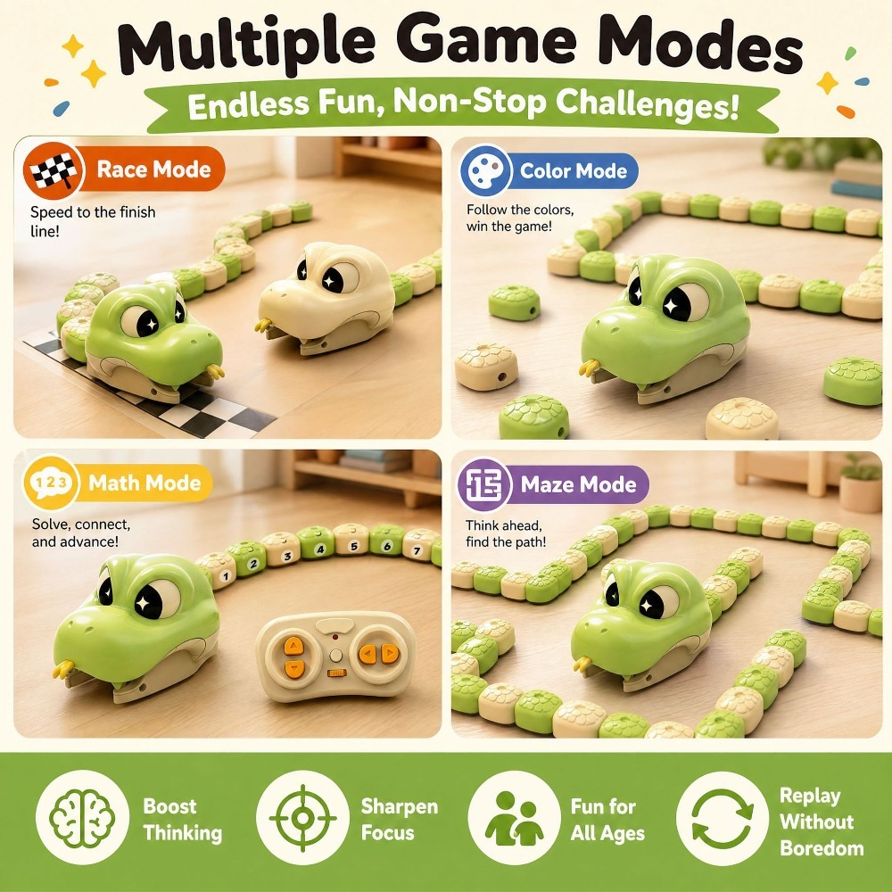 Remote Controlled Greedy Snake - Kids Education Product review and price