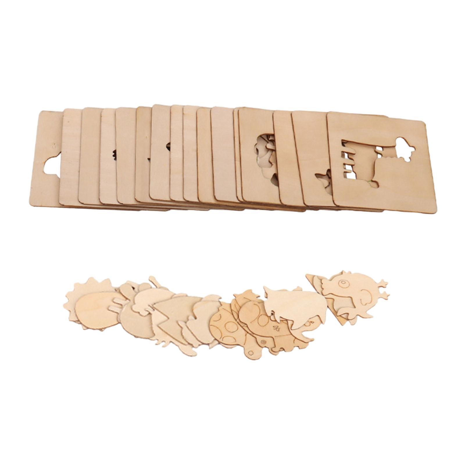 Kids Drawing Stencils Wooden R - Kids Education Template review and price