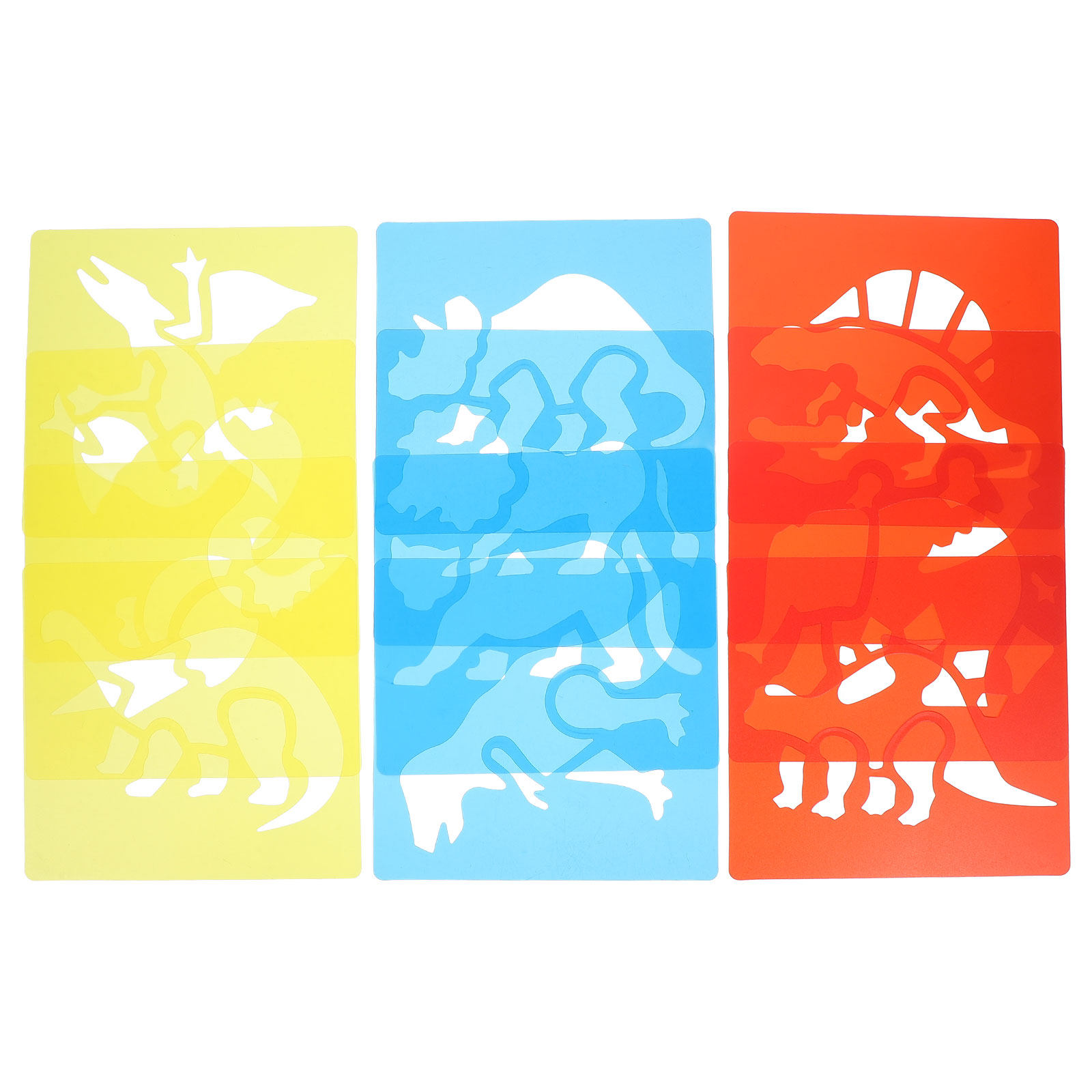 12Pcs Plastic Drawing Stencils - Kids Education Template review and price