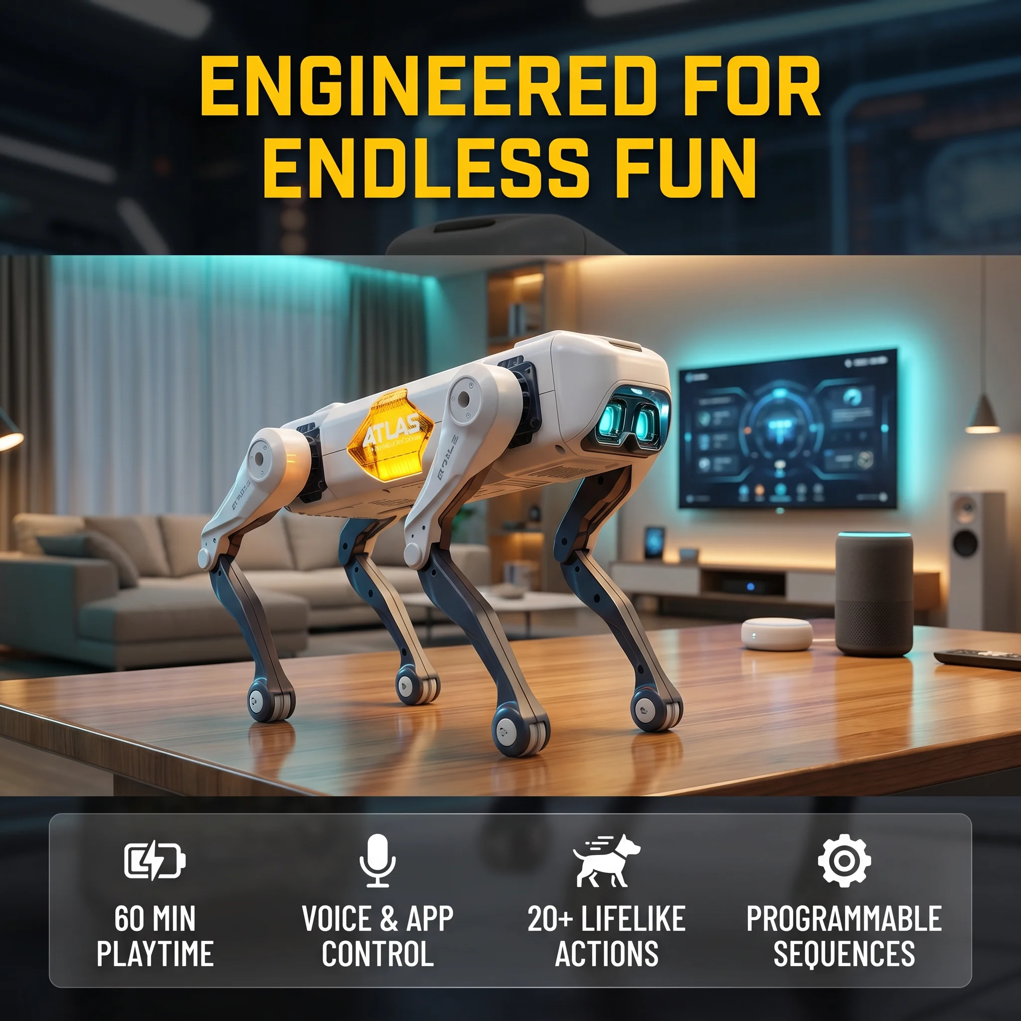 AI Smart Robot Dog, Voice & AP - Kids Education Product review and price
