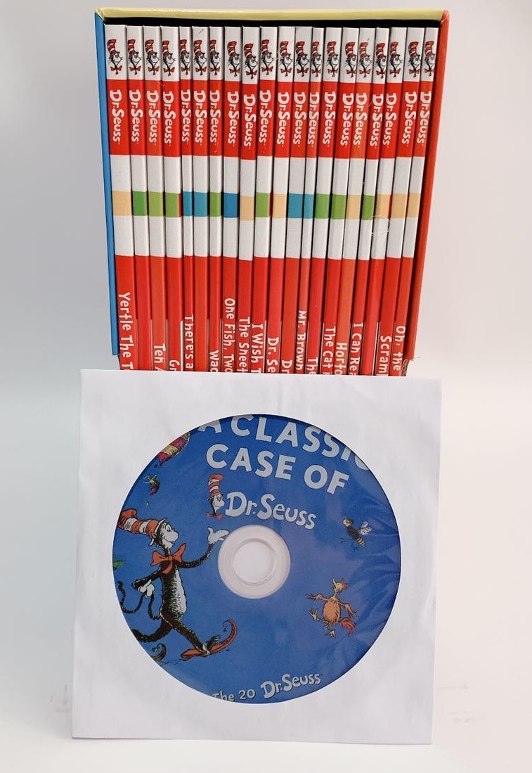20 Book 1 CD Box Set Dr.Seuss  - Kids Education Story review and price